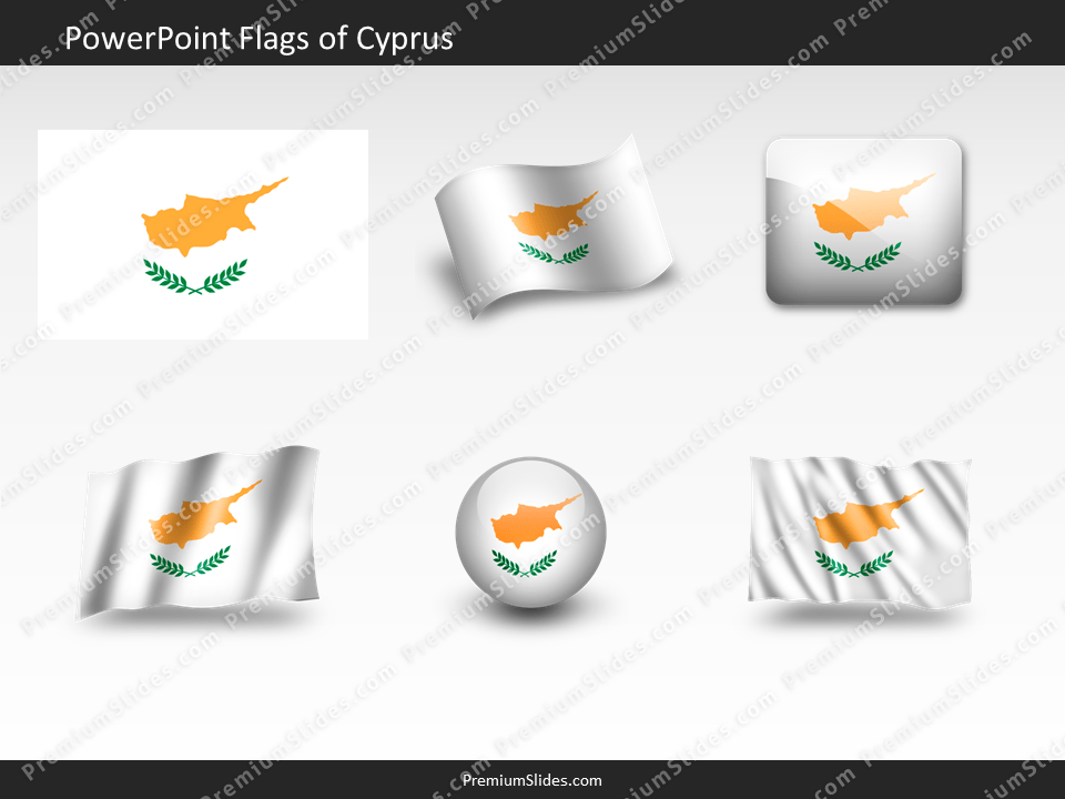 Free Cyprus Flag PowerPoint Template