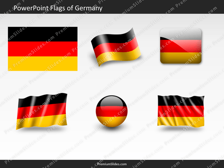 Free Germany Flag PowerPoint Template