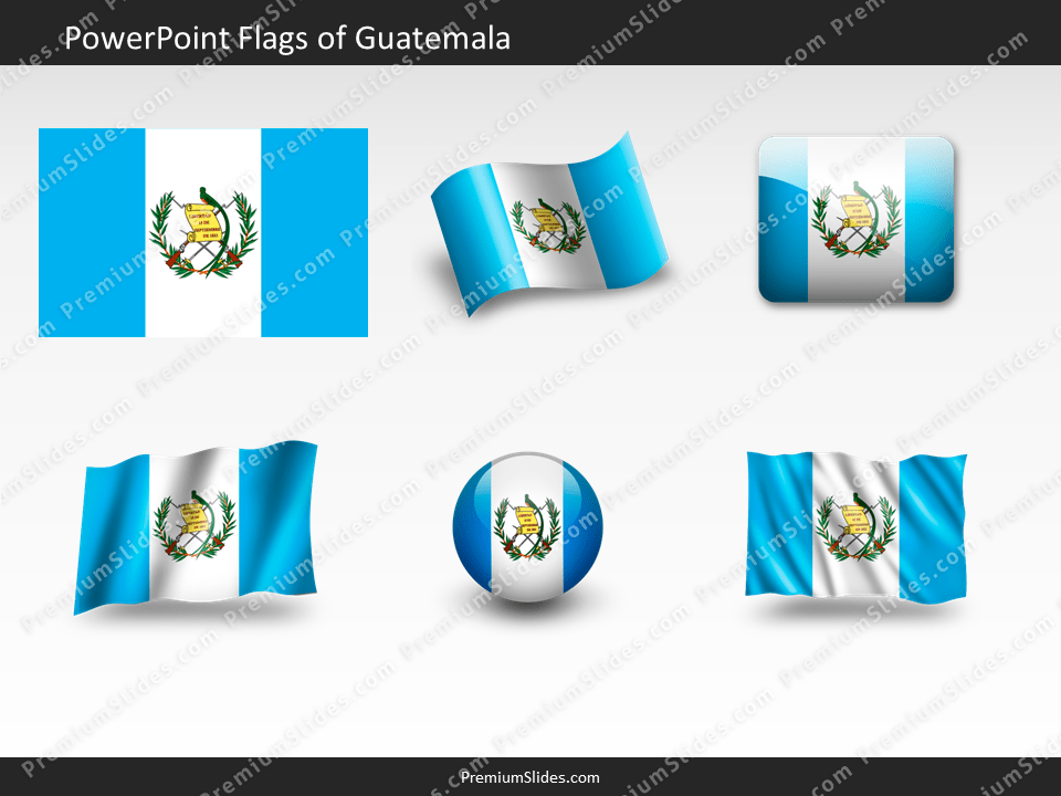 Free Guatemala Flag PowerPoint Template