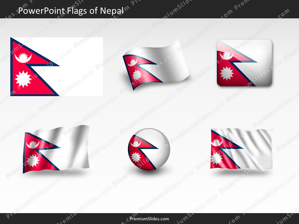 Free Nepal Flag PowerPoint Template