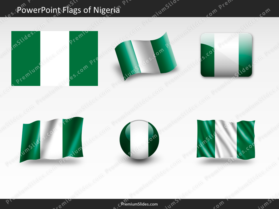 Free Nigeria Flag PowerPoint Template
