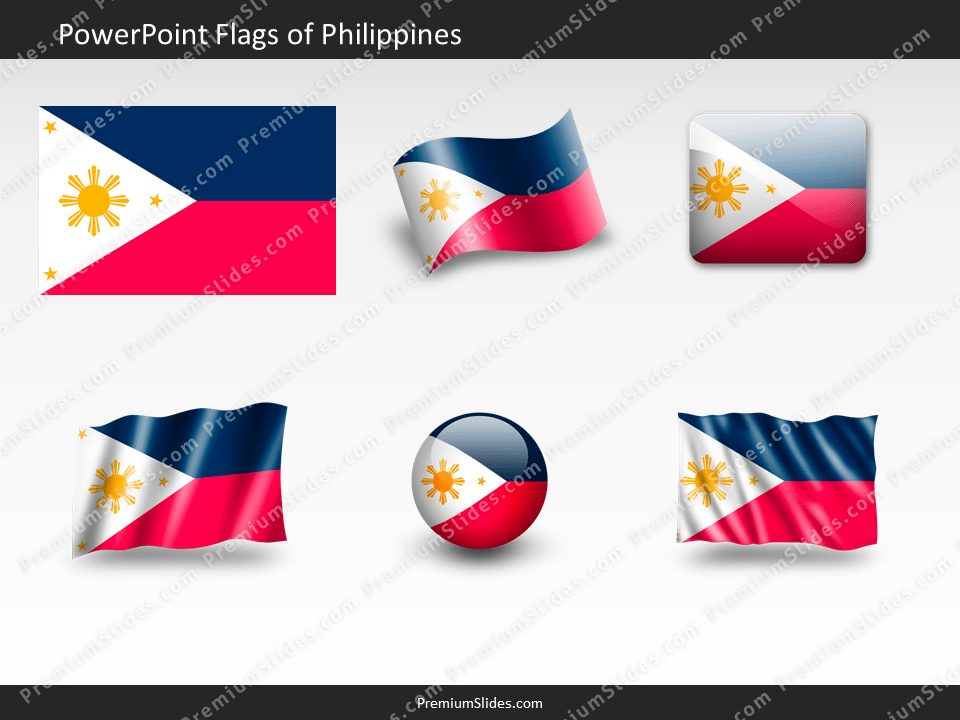 Free Philippines Flag PowerPoint Template