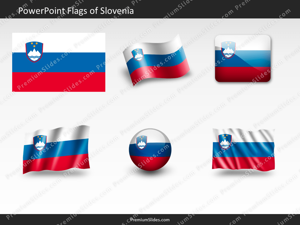 Free Slovenia Flag PowerPoint Template