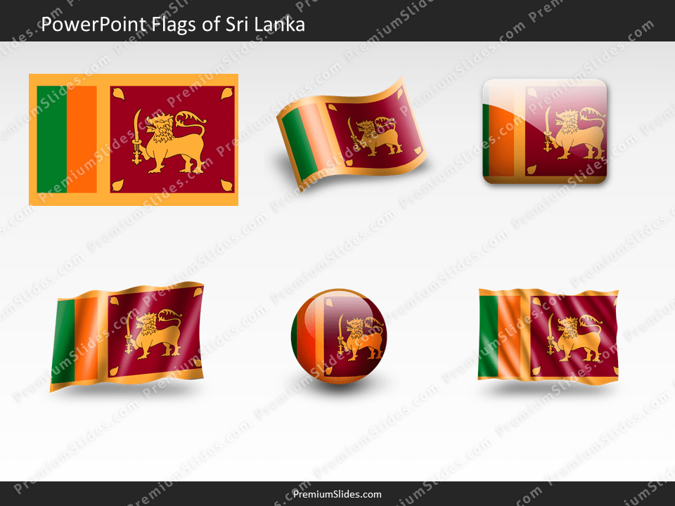 Free Sri-Lanka Flag PowerPoint Template