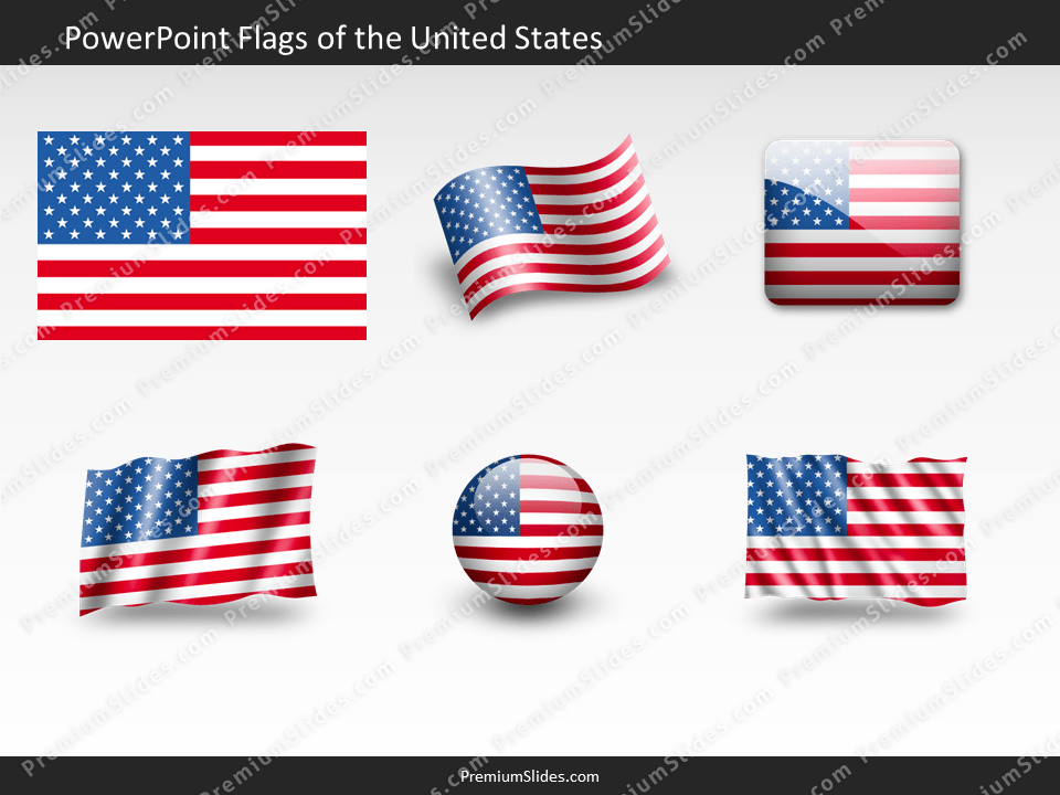 Free United-States Flag PowerPoint Template