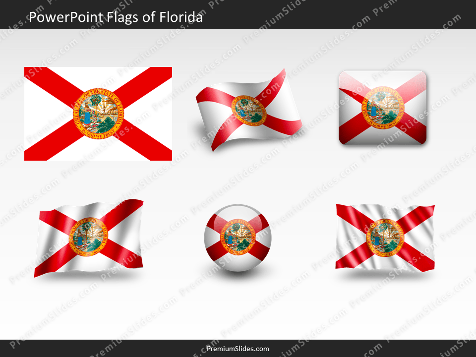 Free Florida Flag PowerPoint Template