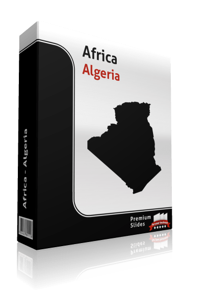powerpoint map algeria