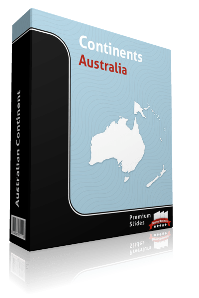 powerpoint map of australia