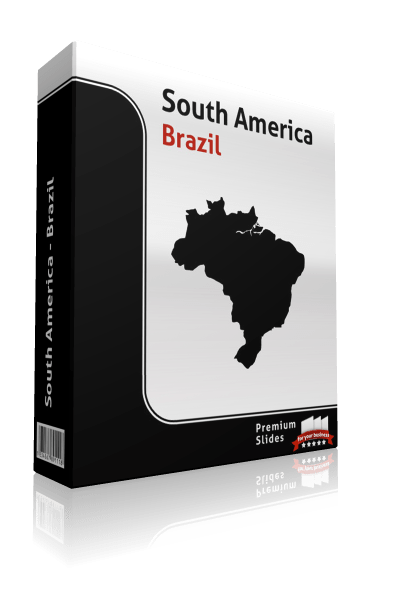 powerpoint map brazil