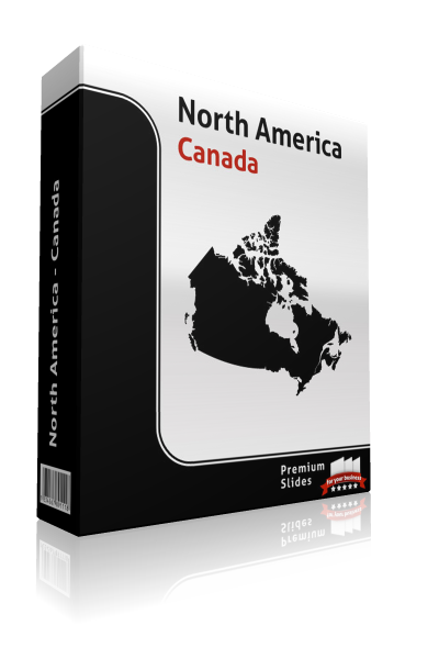 powerpoint map canada
