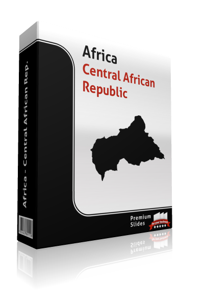 powerpoint map central african republic