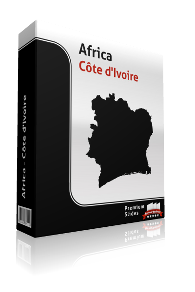 powerpoint map cote divoire