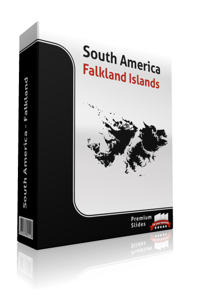 powerpoint map falkland islands