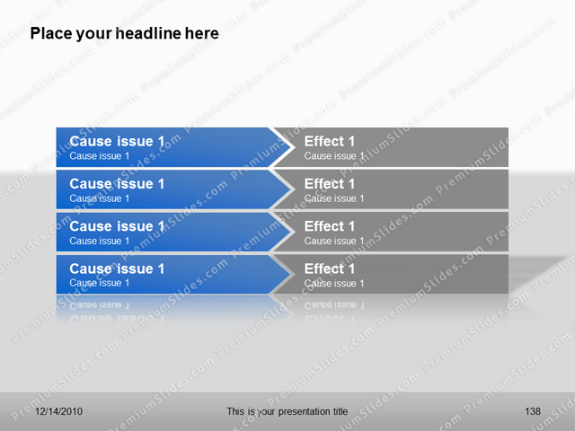 Premium PowerPoint Causes and Effects