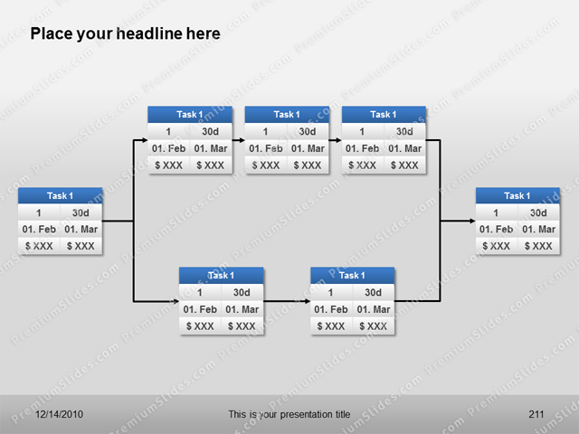 Premium PowerPoint Gantt Template