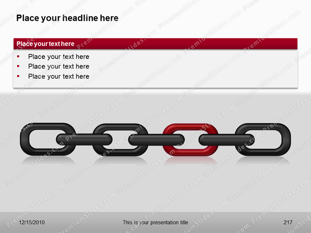 Premium Chain Template