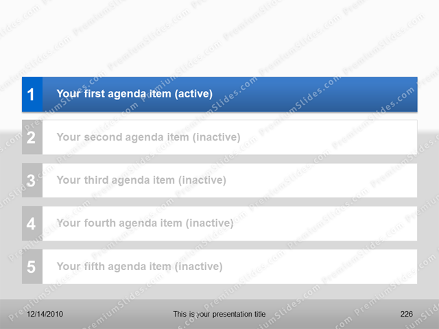 Premium PowerPoint List Templates