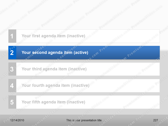 Premium PowerPoint List Templates
