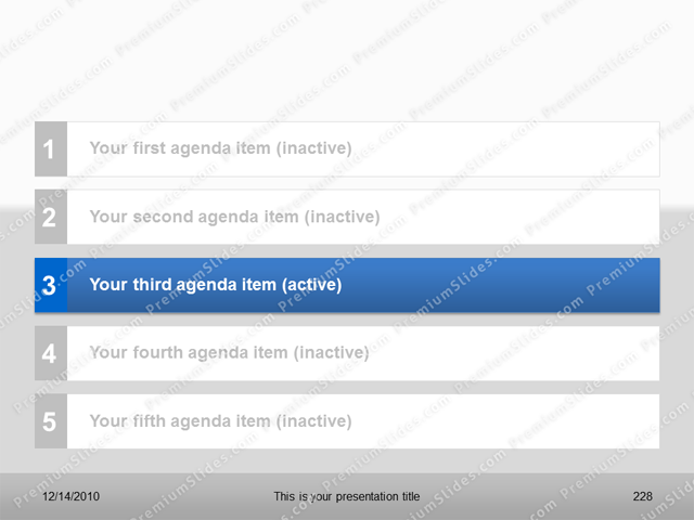 Premium PowerPoint List Templates