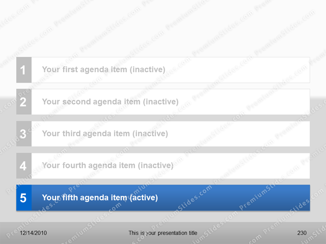 Premium PowerPoint List Templates