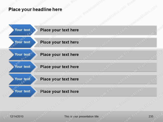Premium PowerPoint List Templates