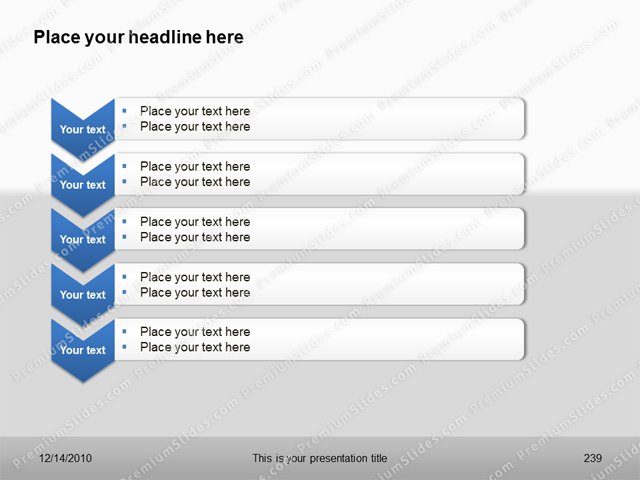 Premium PowerPoint List Templates