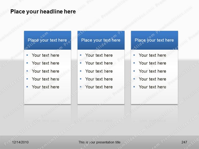 Premium PowerPoint List Templates