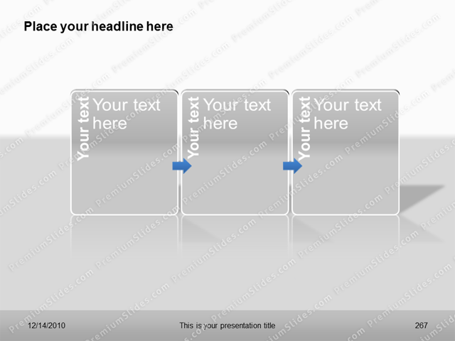 Premium PowerPoint Process Charts