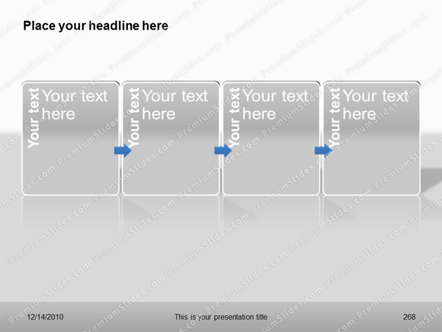 Premium PowerPoint Process Charts