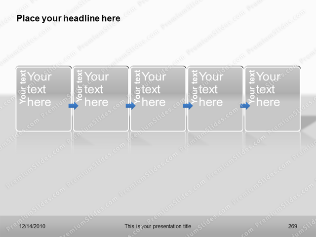 Premium PowerPoint Process Charts