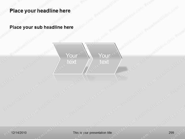 Premium PowerPoint Process Charts