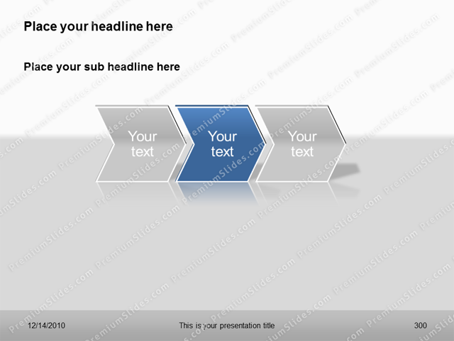 Premium PowerPoint Process Charts