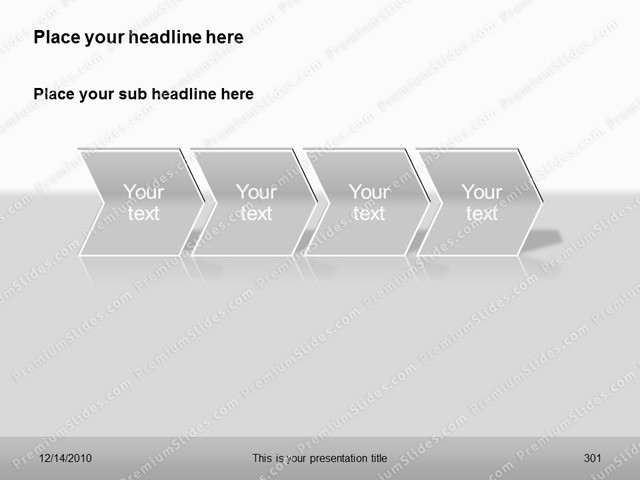 Premium PowerPoint Process Charts