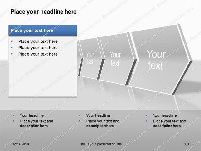 Premium PowerPoint Process Charts