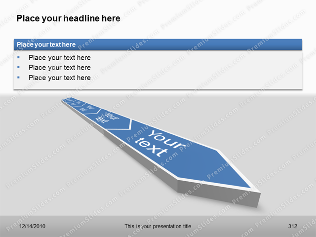 Premium PowerPoint Process Charts