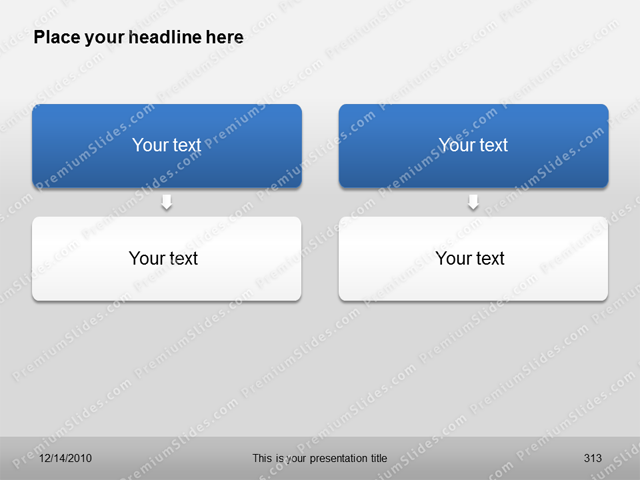 Premium PowerPoint Process Charts