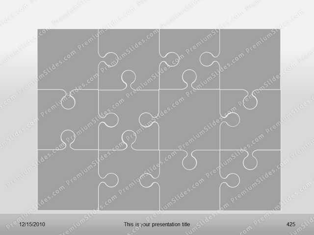 Premium PowerPoint Puzzle Template
