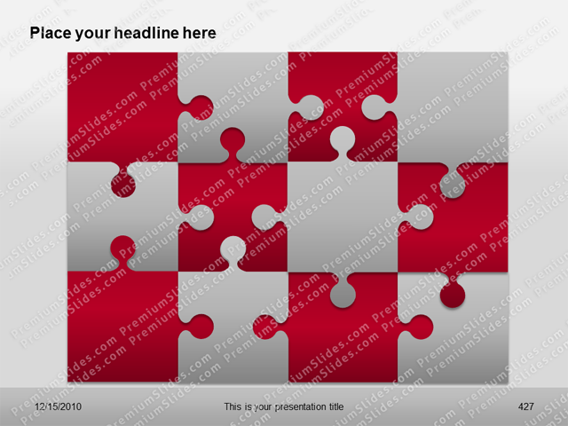 Premium PowerPoint Puzzle Template