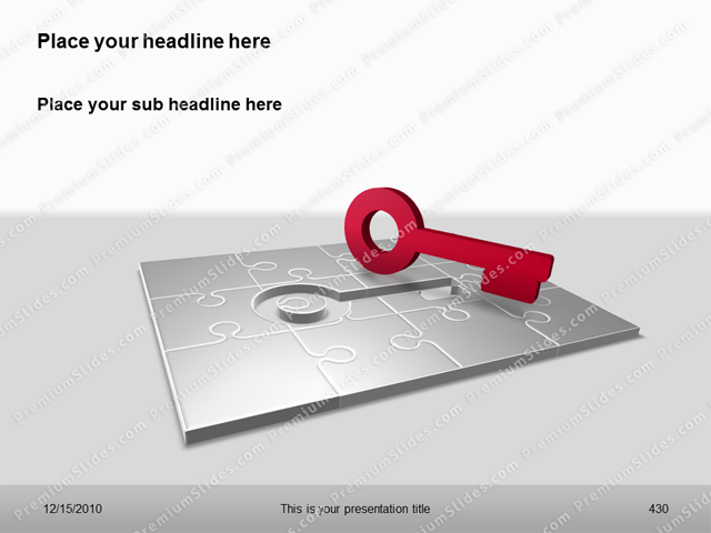 Premium PowerPoint Puzzle Template