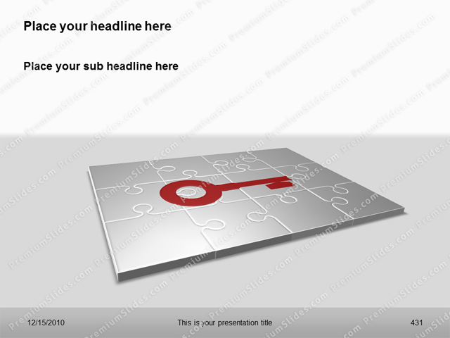 Premium PowerPoint Puzzle Template