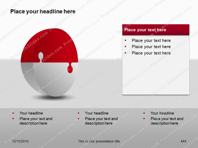 Premium PowerPoint 3D Puzzle