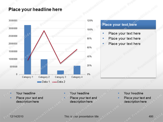 Premium PowerPoint 3D Chart
