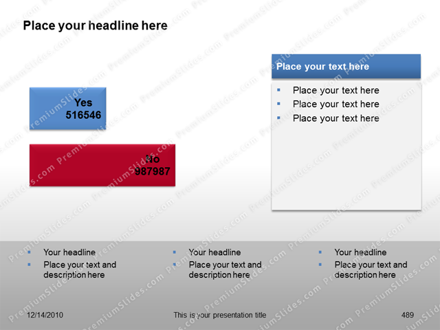 Premium PowerPoint 3D Chart