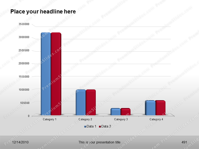 Premium PowerPoint 3D Chart