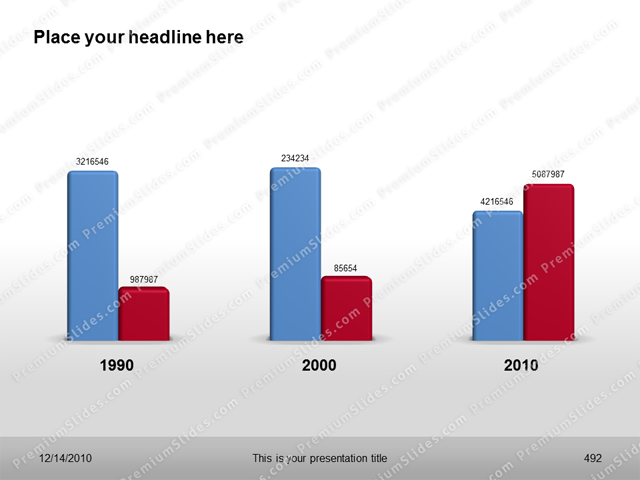 Premium PowerPoint 3D Chart