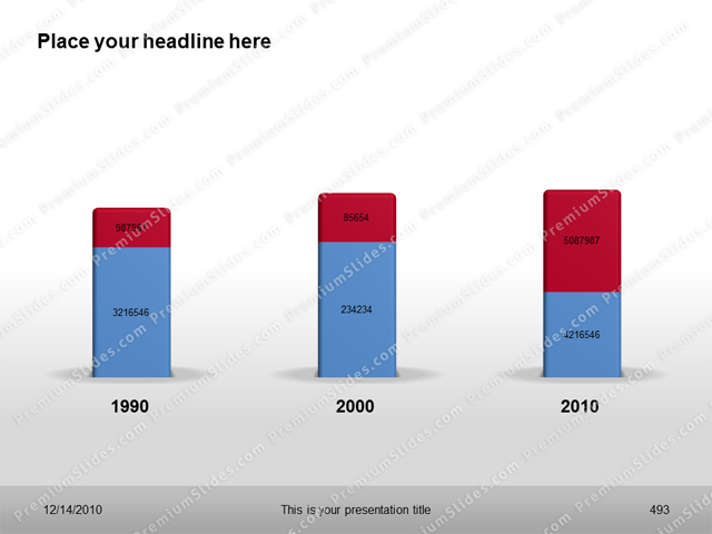 Premium PowerPoint 3D Chart