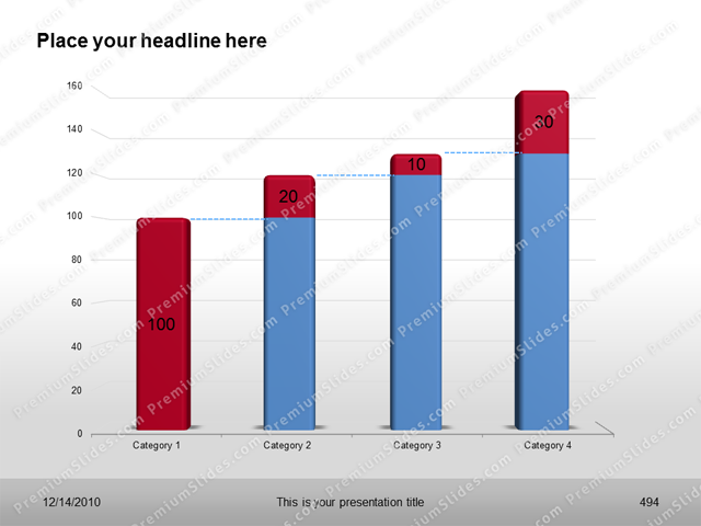 Premium PowerPoint 3D Chart