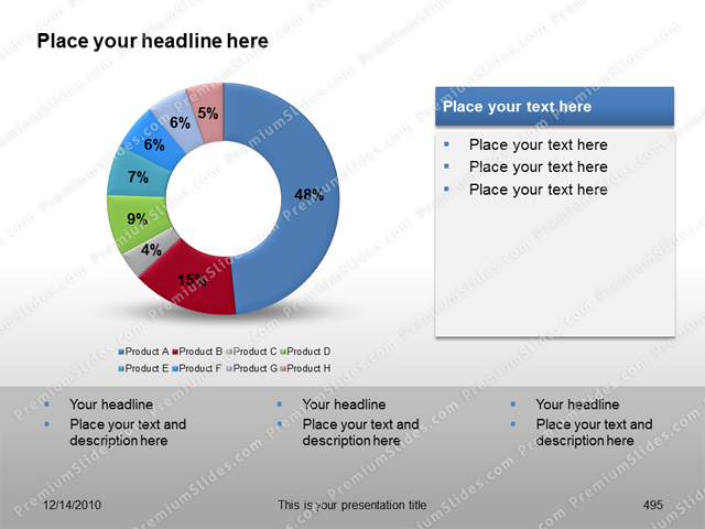 Premium PowerPoint 3D Chart