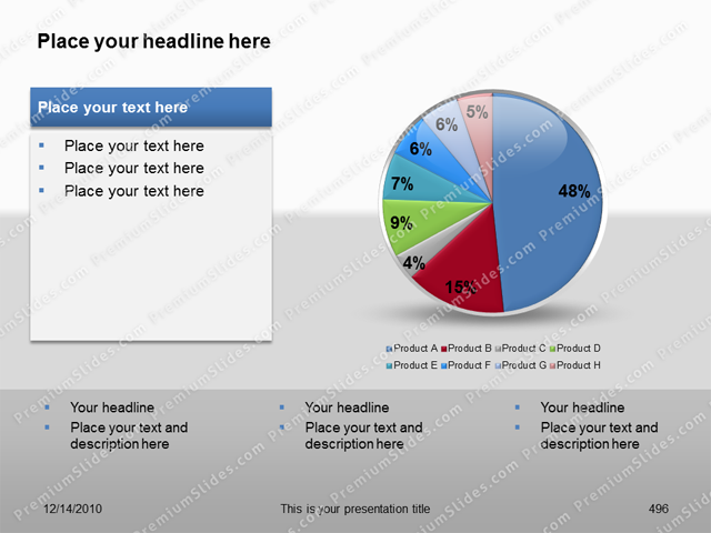 Premium PowerPoint 3D Chart
