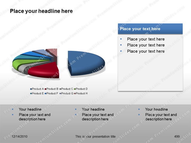 Premium PowerPoint 3D Chart